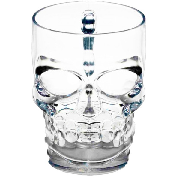 Фото - Склянка для пива Ecomo SKULL 500 мл (SK500) Фото - Склянка для пива Ecomo SKULL 500 мл (SK500)