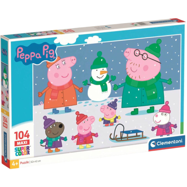 Фото - Пазлы (3-4 года) Clementoni Peppa Pig серия MAXI 104 эл. (23752) Фото - Пазлы (3-4 года) Clementoni Peppa Pig серия MAXI 104 эл. (23752)