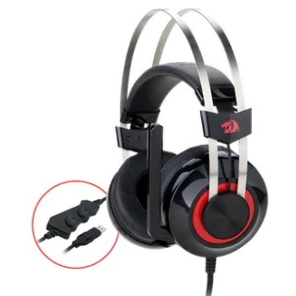 Фото - Гарнитура проводная игровая Redragon Talos H601 (77692)  Black