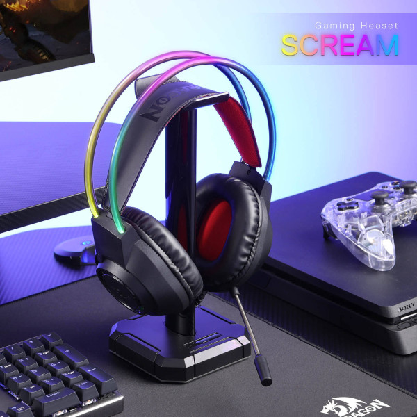 Фото - Гарнитура проводная игровая Redragon SCREAM H231 (71931) Black