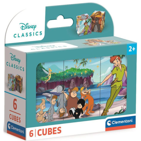 Фото - Кубики Clementoni Disney Classic 6 эл. (40657)