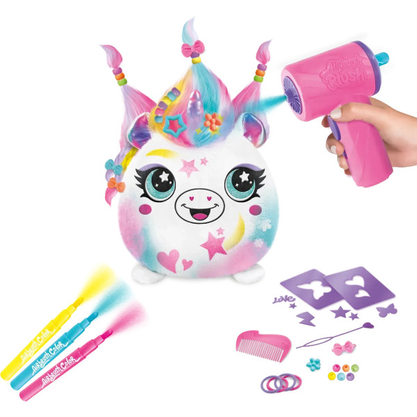 Фото - Набор для декупажа и росписи Canal Toys DIY AIRBRUSH PLUSH - Hair'iffic Сделай прическу - Принцесса (AIR040/1)