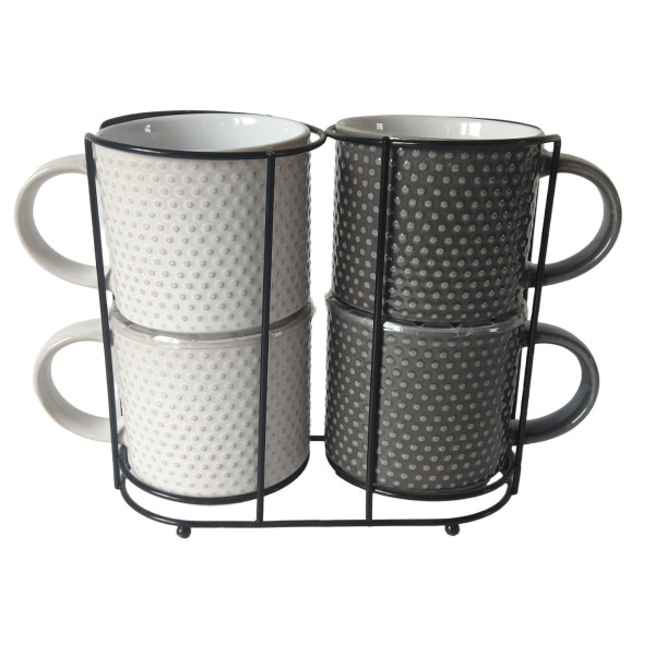 Фото - Набор чашек Limited Edition POINT 4х400 мл (JH7596) Фото - Набор чашек Limited Edition POINT 4х400 мл (JH7596)