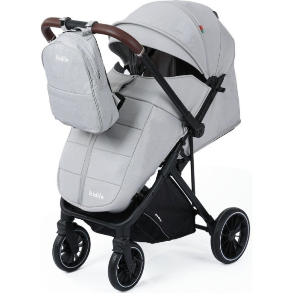 Фото - Коляска прогулочная Kidilo 6530B Grey