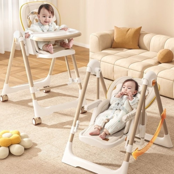 Фото - Стульчик для кормления трансформер Kidilo Baby Chair Z901 Beige (11-3)
