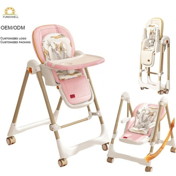Фото - Стульчик для кормления трансформер Kidilo Baby Chair Z901 Pink (11-3)