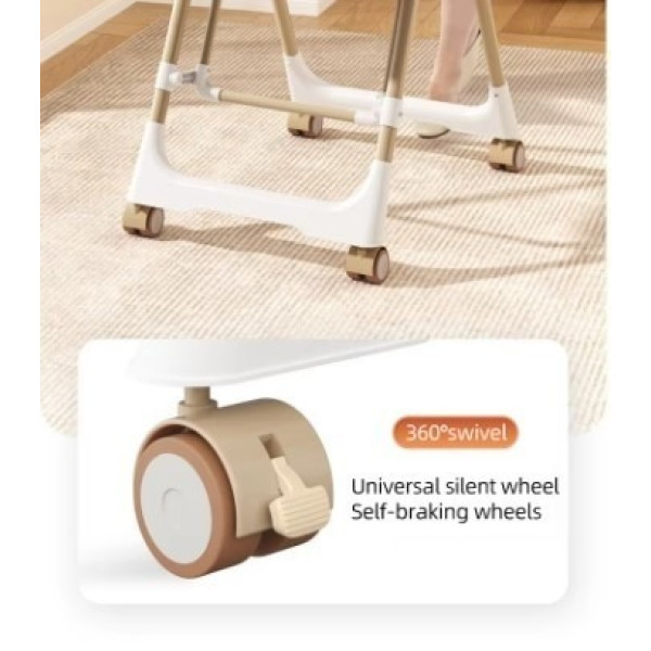 Фото - Стульчик для кормления трансформер Kidilo Baby Chair Z901 Pink (11-3)