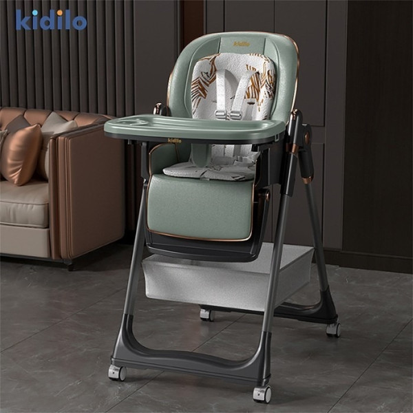 Фото - Стульчик для кормления трансформер Kidilo 8155 Green