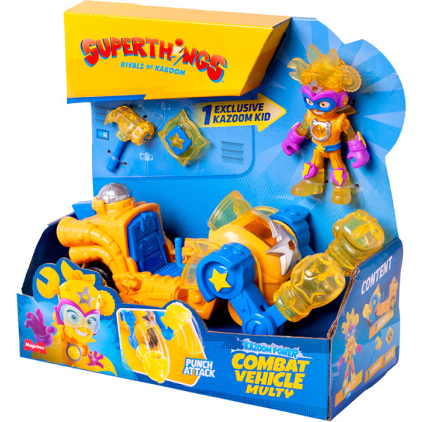 Фото - Коллекционные фигурки набор SuperThings серии Combat Vehicles - МУЛЬТИ-МАШИНА (PSTSP116IN220)