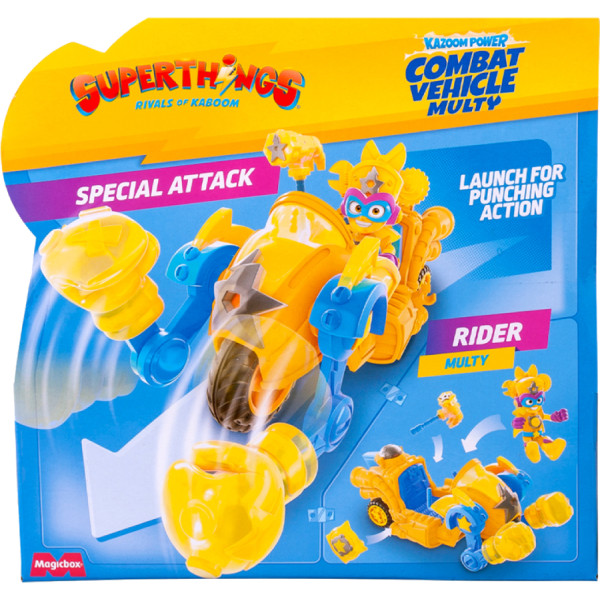 Фото - Коллекционные фигурки набор SuperThings серии Combat Vehicles - МУЛЬТИ-МАШИНА (PSTSP116IN220)