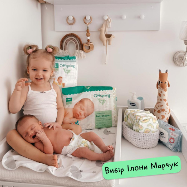 Фото - Одноразовые подгузники-трусики Offspring размер L 9-14 кг, 36 шт. Подводный мир (DP-OI-FAP-L36P-AQT)