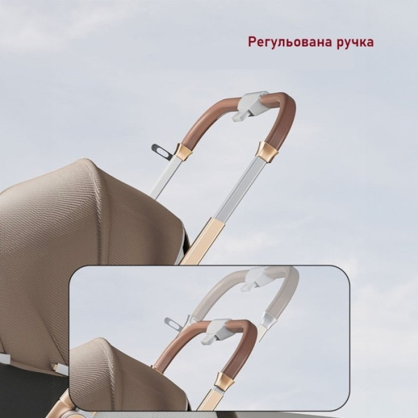 Фото - Коляска прогулочная Kidilo X5E-C champagne (1171400)