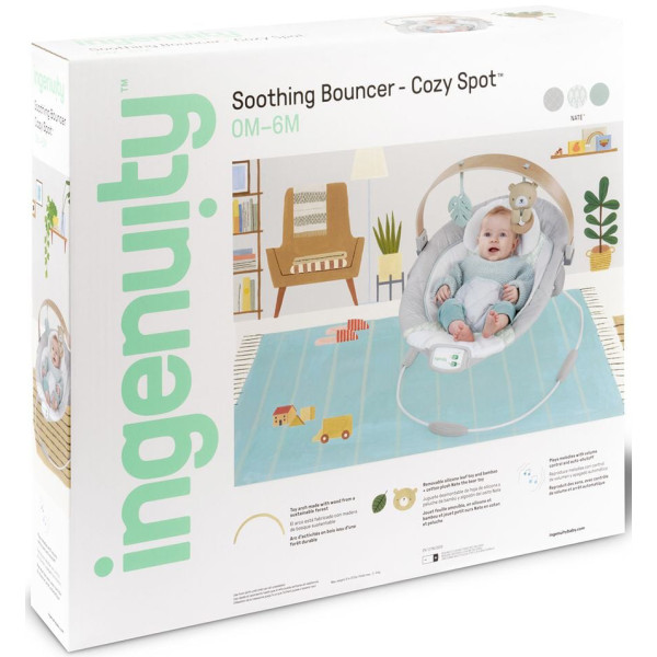 Фото - Кресло-шезлонг Ingenuity Cozy Spot (13104)