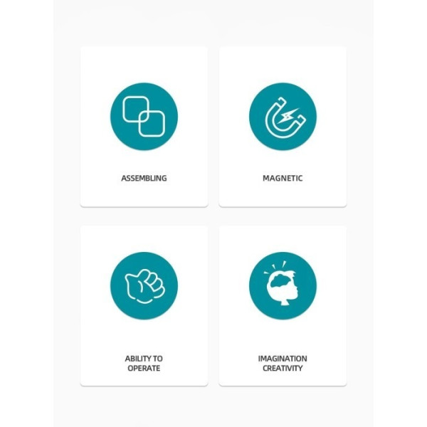 Фото - Магнитный конструктор MAGNETIC TOYS 349 деталей (8532-349)