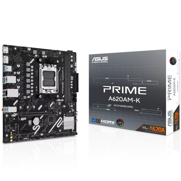 Фото - Материнская плата Asus PRIME A620AM-K DDR5