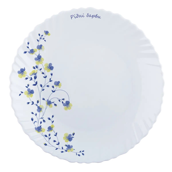 Фото - Тарелка обеденная Vittora Родные краски Wave 220 мм (V-220NC) Фото - Тарелка обеденная Vittora Родные краски Wave 220 мм (V-220NC)