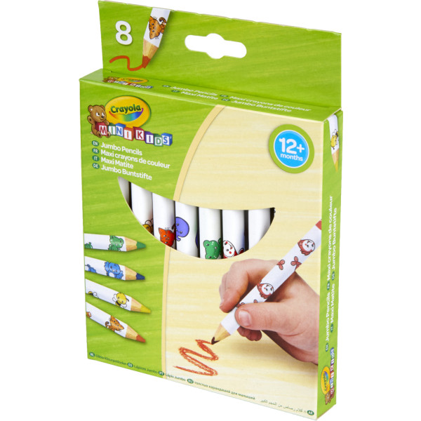 Фото - Набор карандашей Crayola Mini Kids Мои первые карандаши, 8 шт. (3678)