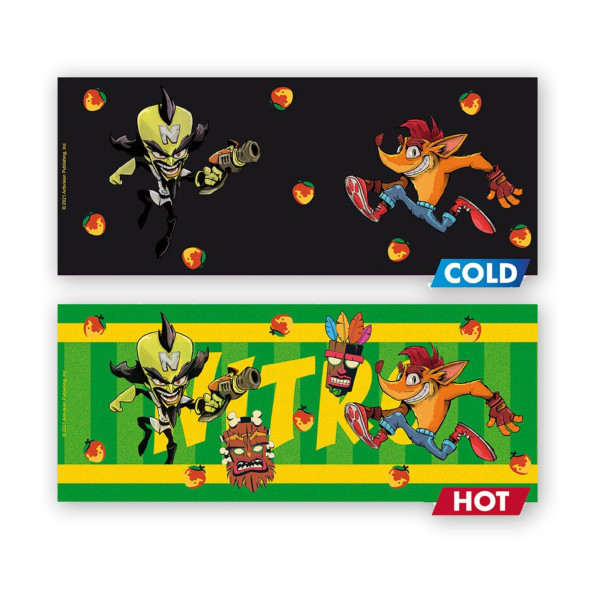 Фото - Чашка ABYstyle Чашка хамелеон CRASH BANDICOOT Nitro (Креш Бандикут)