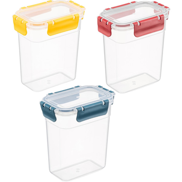 Фото - Емкость для хранения Idea Home Clara Box 1.1л в ассортименте (00967)