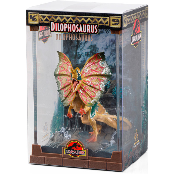 Фото - Коллекционная фигурка Noble Collection JURASSIC PARK Dilophosaurus (NN2501)