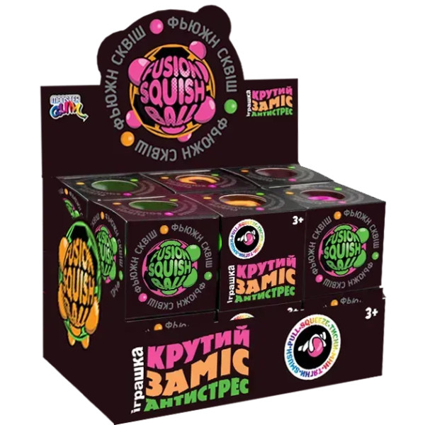 Фото - Стретч-антистресс Monster Gum Крутый замес - Фьюжн Сквиш 8 см (38495)