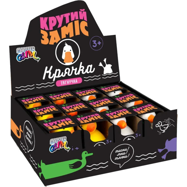 Фото - Стретч-антистресс Monster Gum Крутый замес Крячка (T23005)