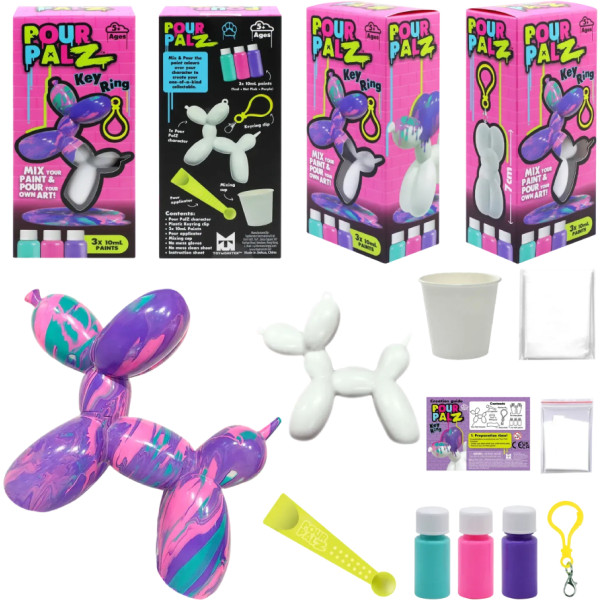 Фото - Набор для декупажа и росписи ToyMonster Брелок Balloon Dog в ассортименте (GS-G18194)