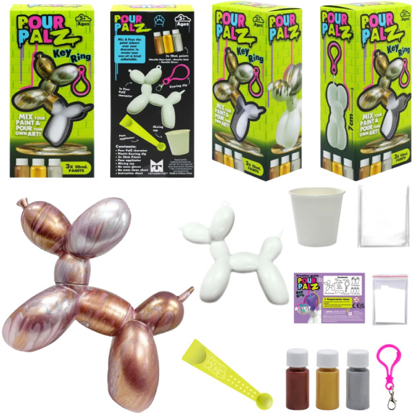 Фото - Набор для декупажа и росписи ToyMonster Брелок Balloon Dog в ассортименте (GS-G18194)