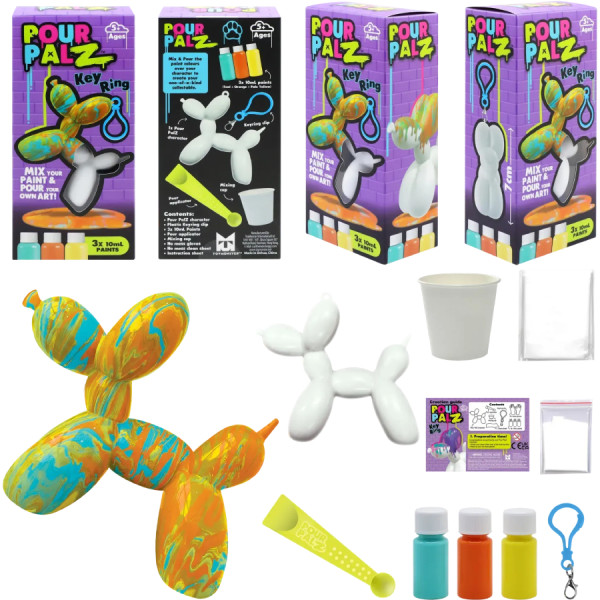 Фото - Набор для декупажа и росписи ToyMonster Брелок Balloon Dog в ассортименте (GS-G18194)