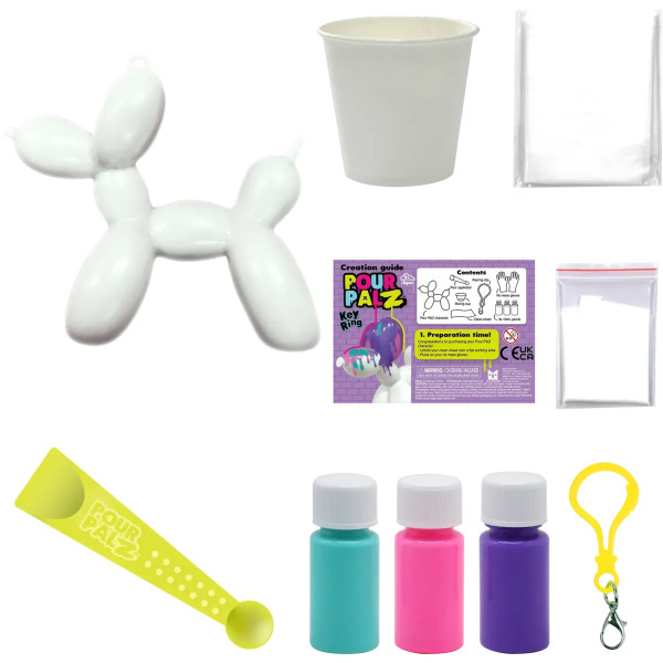 Фото - Набор для декупажа и росписи ToyMonster Брелок Balloon Dog в ассортименте (GS-G18194)