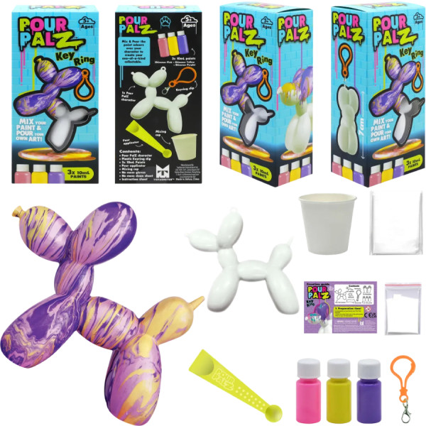 Фото - Набор для декупажа и росписи ToyMonster Брелок Balloon Dog в ассортименте (GS-G18194)