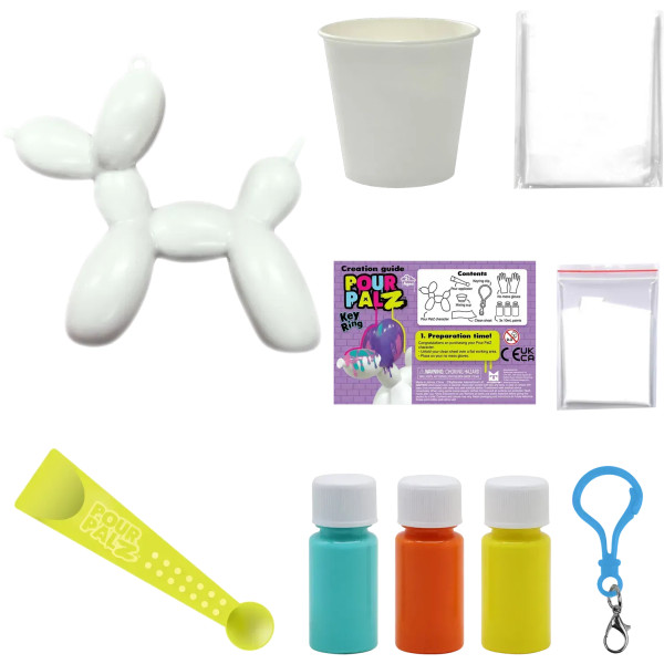 Фото - Набор для декупажа и росписи ToyMonster Брелок Balloon Dog в ассортименте (GS-G18194)