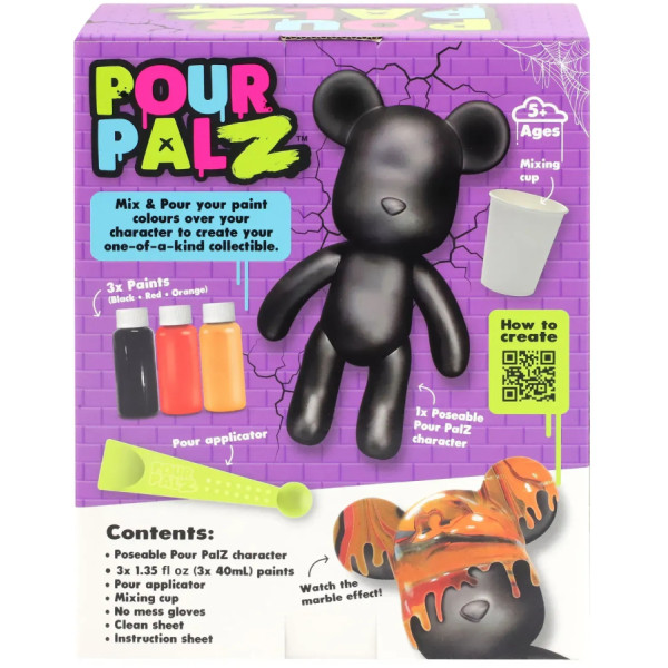 Фото - Набор для декупажа и росписи ToyMonster Black Edition Мишка Жуткое угощение (GS-G87784/1)