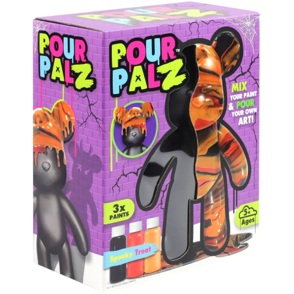 Фото - Набор для декупажа и росписи ToyMonster Black Edition Мишка Жуткое угощение (GS-G87784/1)