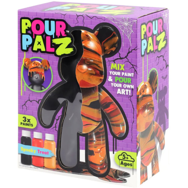 Фото - Набор для декупажа и росписи ToyMonster Black Edition Мишка Жуткое угощение (GS-G87784/1)