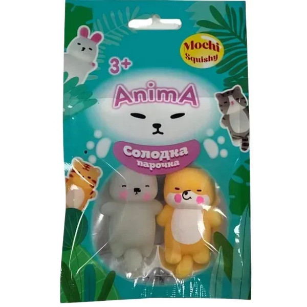 Фото - Стретч-антистресс Monster Gum mochi squishy Сладкая парочка в ассортименте (SK25002)