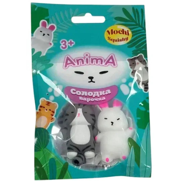 Фото - Стретч-антистресс Monster Gum mochi squishy Сладкая парочка в ассортименте (SK25002)