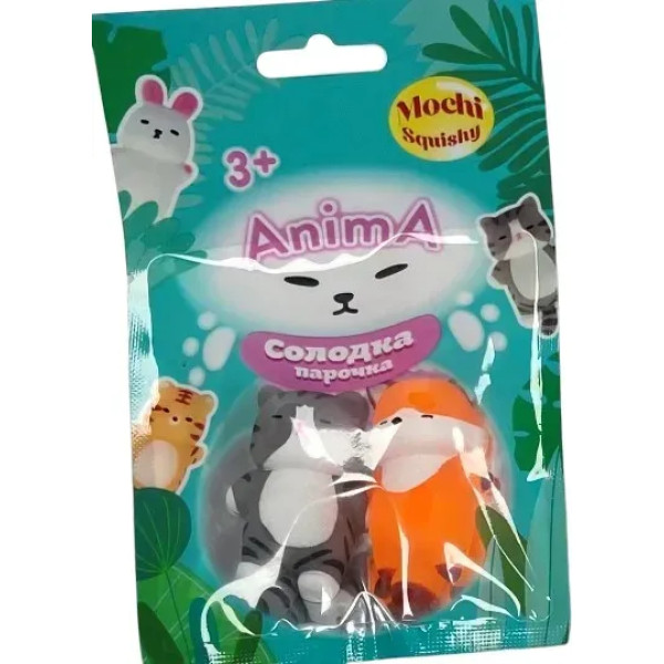 Фото - Стретч-антистресс Monster Gum mochi squishy Сладкая парочка в ассортименте (SK25002)