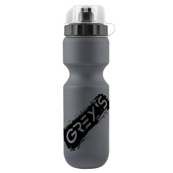 Фото - Бутылка для воды Grey's 750 мл серого цвета с черным принтом (GR15880) Фото - Бутылка для воды Grey's 750 мл серого цвета с черным принтом (GR15880)