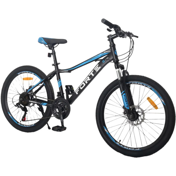 Фото - Двухколёсный велосипед Forte WARRIOR 25.2412-05S к24" р12" Blue Фото - Двухколёсный велосипед Forte WARRIOR 25.2412-05S к24" р12" Blue