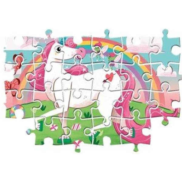 Фото - Пазлы (3-4 года) Clementoni I Believe in Unicorns 2 шт. по 20 эл. (24754)