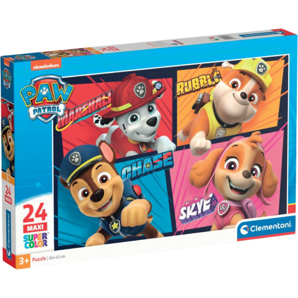 Фото - Пазлы (3-4 года) Clementoni Paw Patrol New серия MAXI 24 эл. (24238) Фото - Пазлы (3-4 года) Clementoni Paw Patrol New серия MAXI 24 эл. (24238)