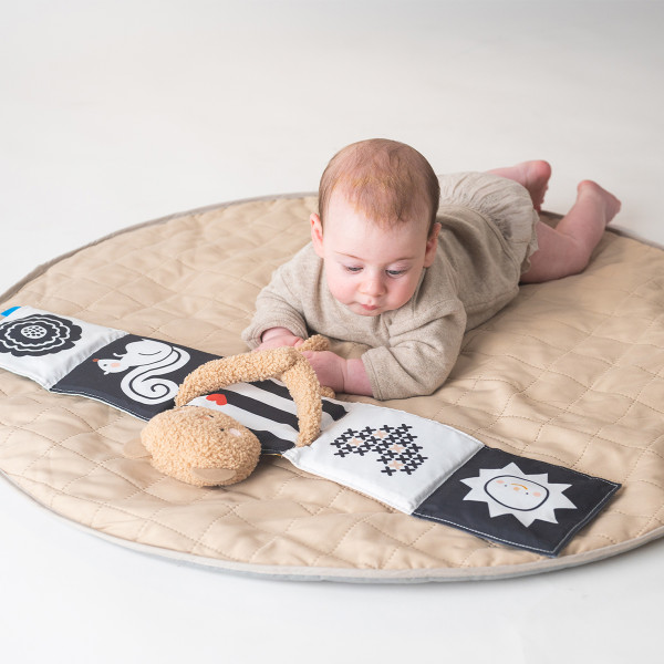 Фото - Книжка-игрушка Taf Toys 2в1 – ОБЪЯТИЯ МЕДВЕЖОНКА (13795)