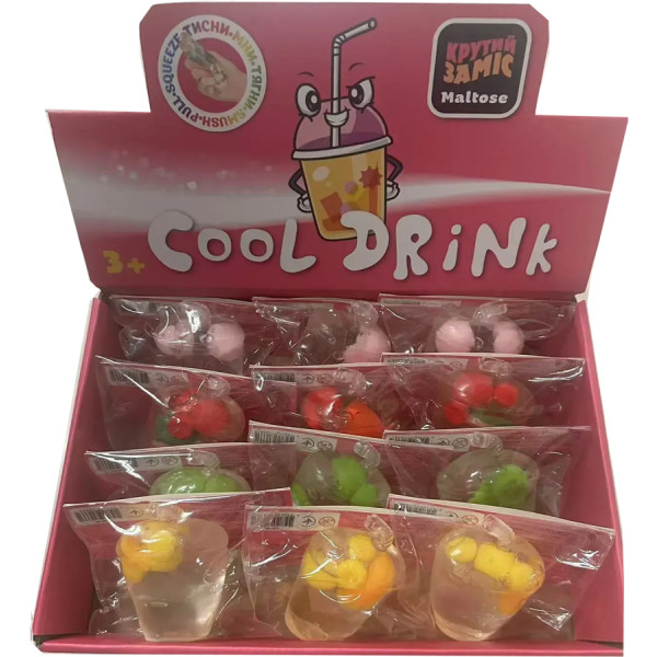 Фото - Антистресс игрушка Monster Gum Крутой замес - Cool Drink в ассортименте (T26181)