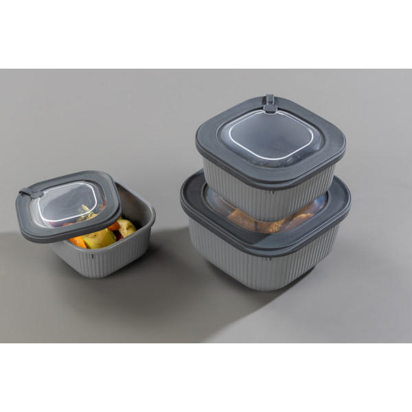 Фото - Емкость для хранения Idea Home Line Box Gray 0.6л (00681 Gray)