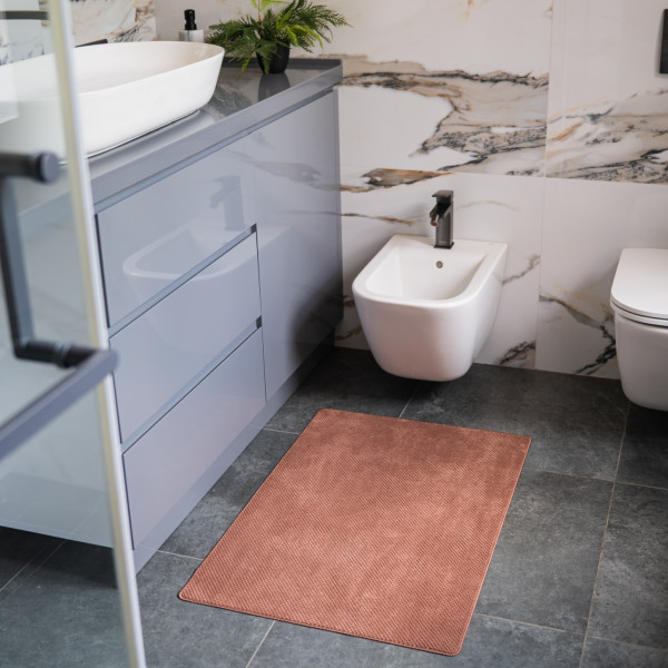 Фото - Коврик универсальный DarianA SHELL 45х75 см Коричневый (1000010490)