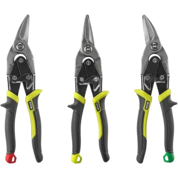 Фото - Ножницы по металлу Milwaukee RYOBI 3 шт. (5132006054)