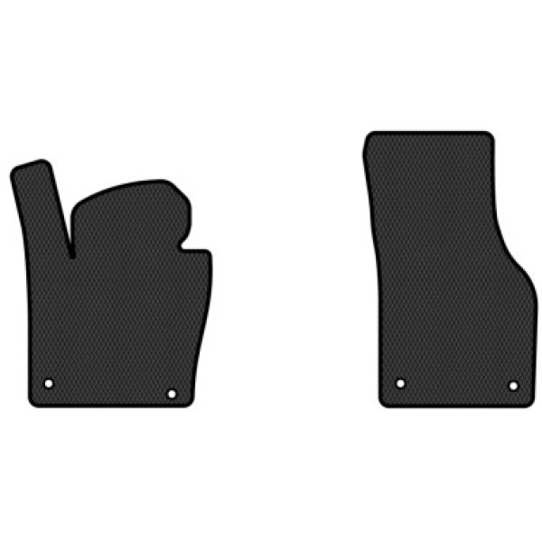 Фото - Коврики из экокожи в салон авто передние EVAtech для Passat (B7) Volkswagen 2010-2014 7 поколение Sedan EU (VW3694AR2AV4BBB)