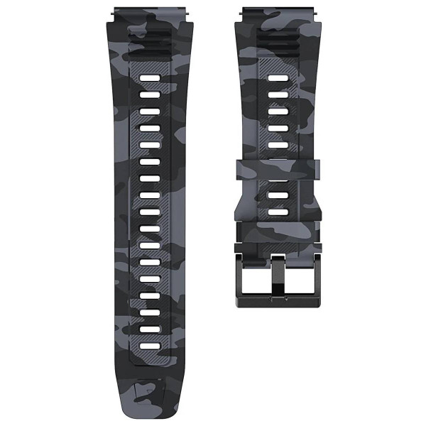 Фото - Ремешок для смарт-часов KOSPET CAMO GREY/BLACK 22 мм
