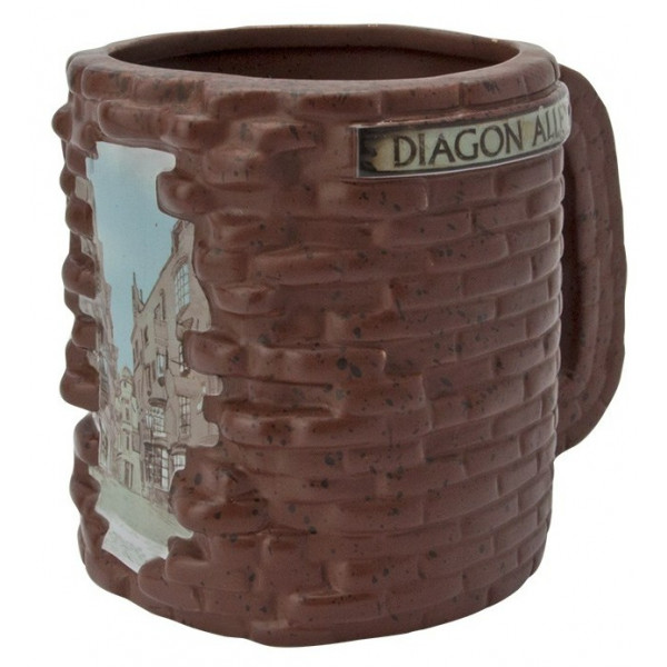 Фото - Чашка HARRY POTTER 3D Diagon Alley 500 мл (ABYMUG521)